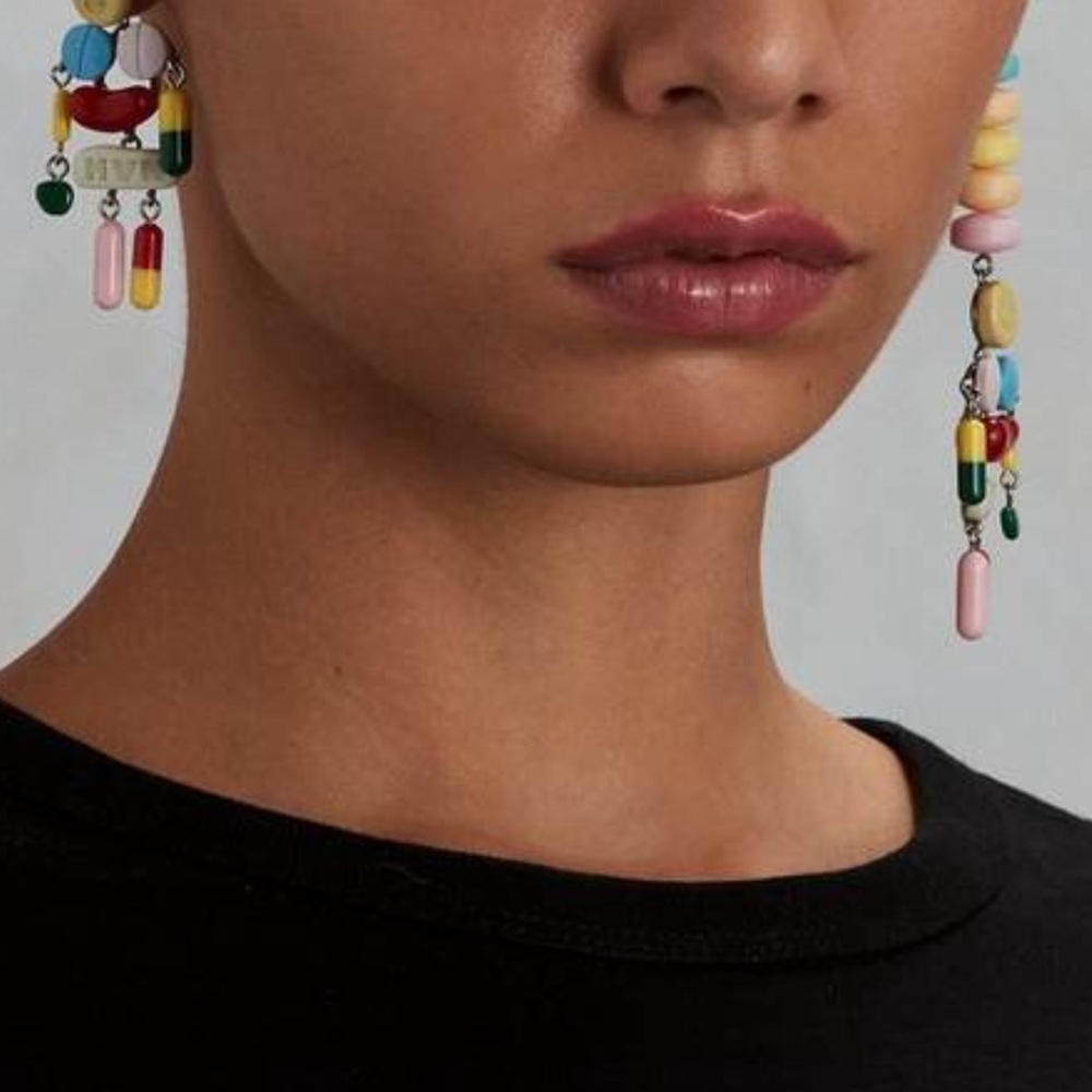 Marc Jacobs vitamin earrings